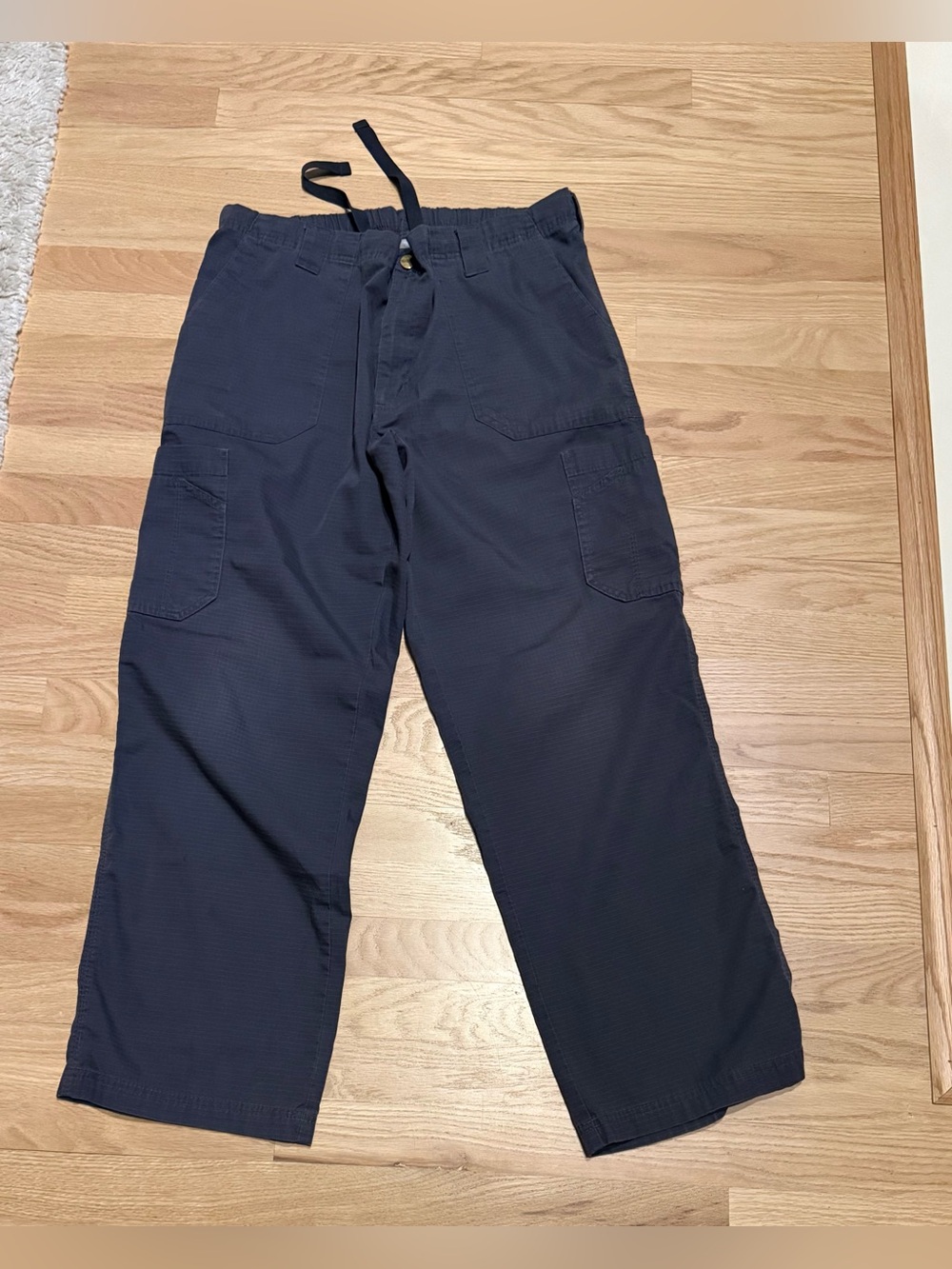 Men's Carhartt Gray Drawstring Cargo Pants